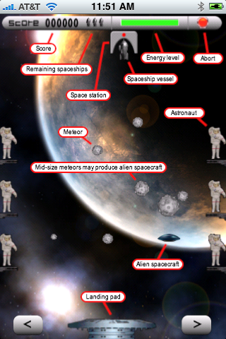 Meteor Mission III free app screenshot 4