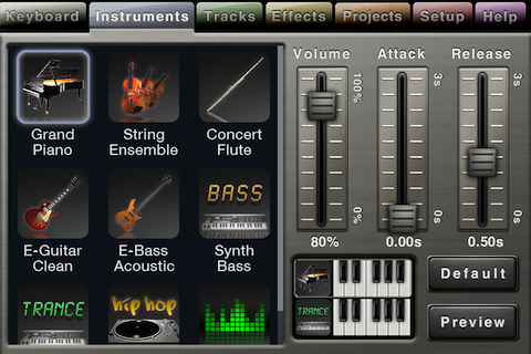 Music Studio Lite free app screenshot 3