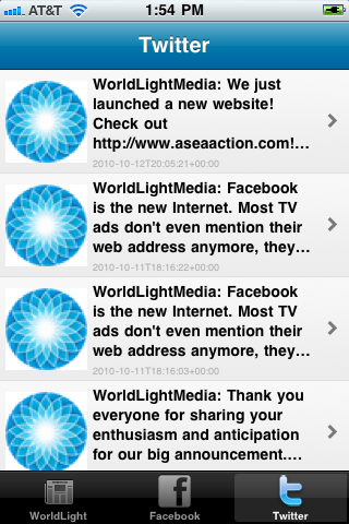 Worldlight Media Web Design Blog free app screenshot 4