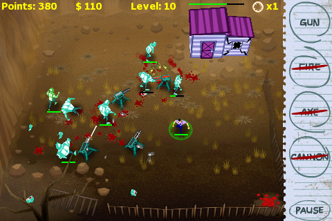 Zombie Attack! Free free app screenshot 2