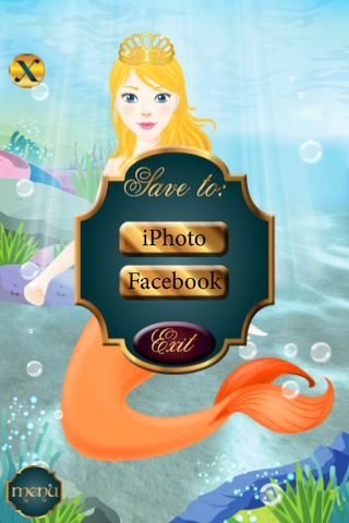 Mermaid Dress Up Lite free app screenshot 3