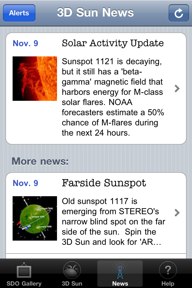 3D Sun free app screenshot 1