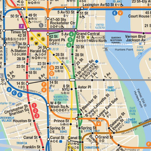 free New York Subway System iphone app