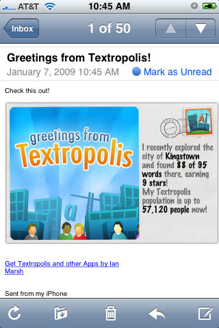 Textropolis free app screenshot 4