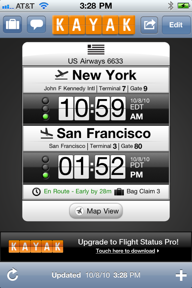 Flight Status free app screenshot 2
