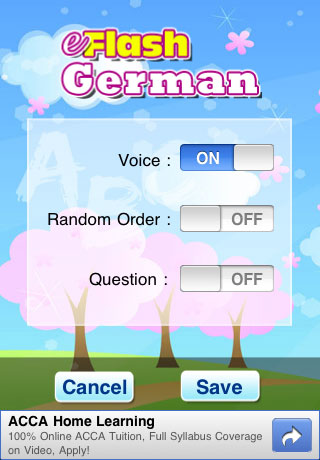 German Baby Flash Cards + eFlash German Words for Toddlers & Preschoolers free app screenshot 4