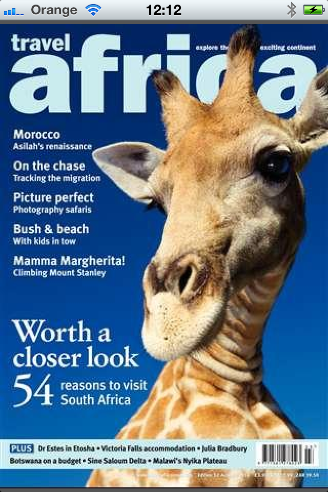 Travel Africa Magazines free app screenshot 1