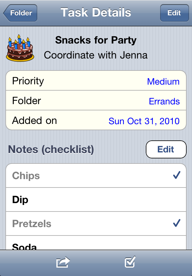 Errands To-Do List free app screenshot 3