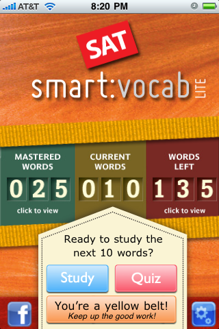 Smart Vocab SAT LITE free app screenshot 3