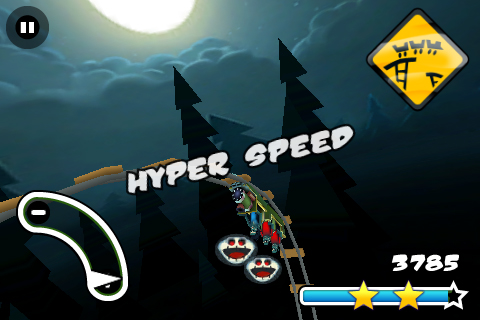 Haunted 3D Rollercoaster Rush FREE