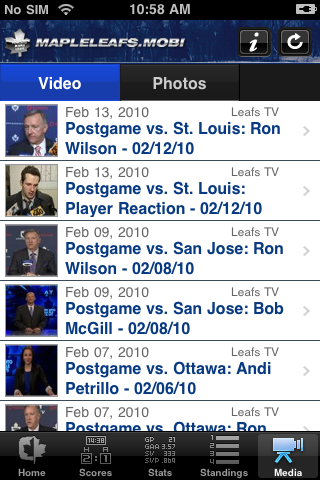 Toronto Maple Leafs - LIVE Scores, News & More free app screenshot 2
