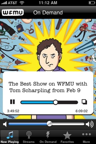 WFMU Radio free app screenshot 3