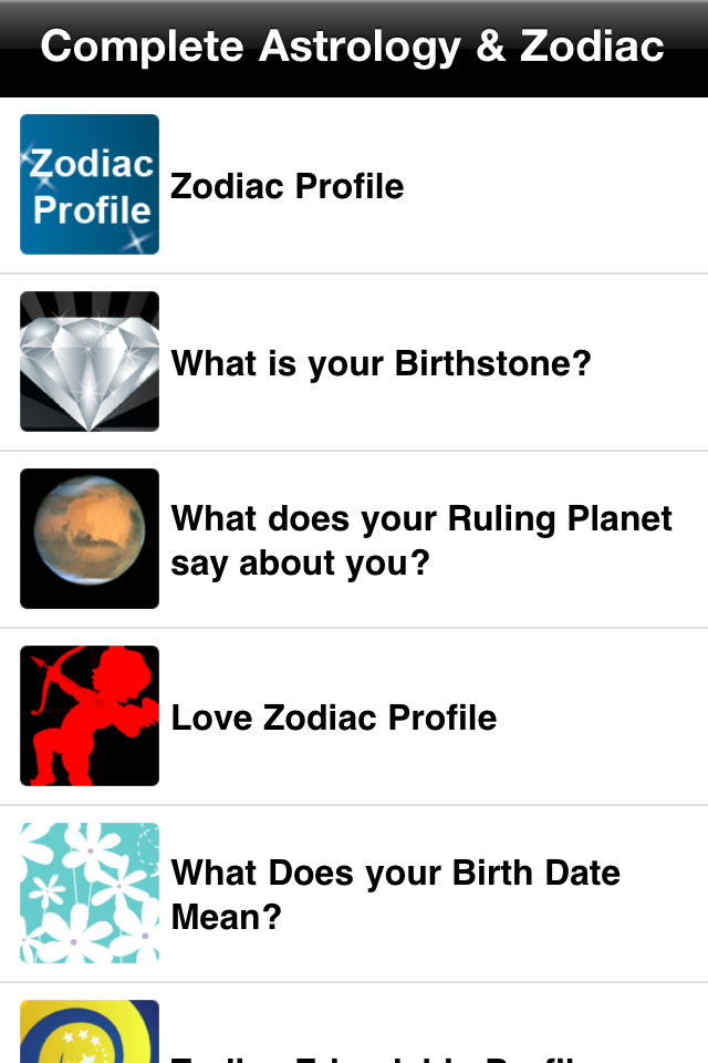 Complete Astrology & Zodiac free app screenshot 1