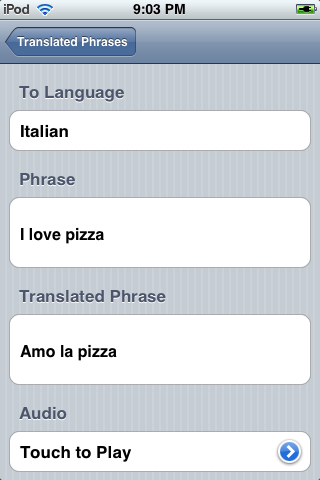iTranslate - Italian (Lite) free app screenshot 3