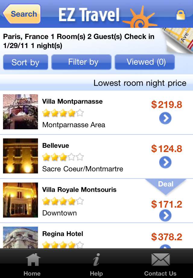 EZTravel free app screenshot 2