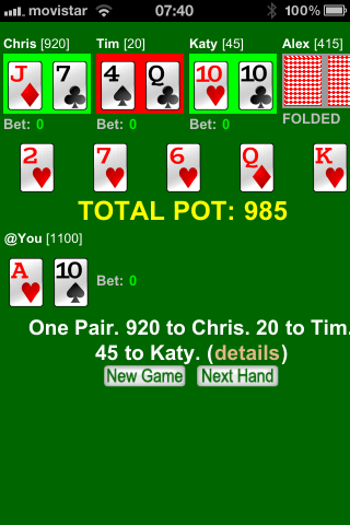 Free Poker Texas Hold 'Em BA.net free app screenshot 1
