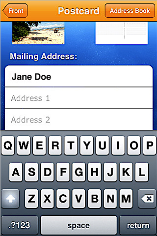 HazelMail Postcards free app screenshot 3