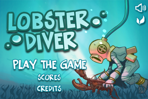 Lobster Diver free app screenshot 1