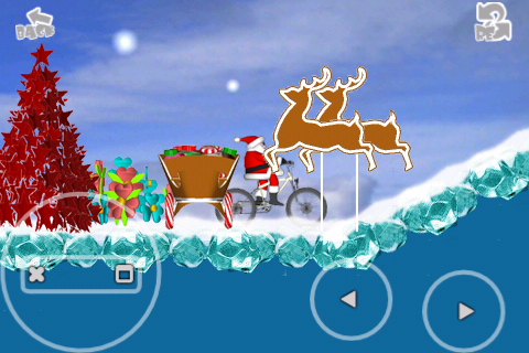 Santa on a Bike FREE free app screenshot 4