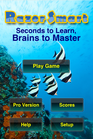 Razor Smart Free Lite - Kids Math Addition Reef Game free app screenshot 1