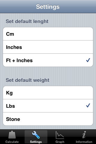BMI Calculator free app screenshot 2