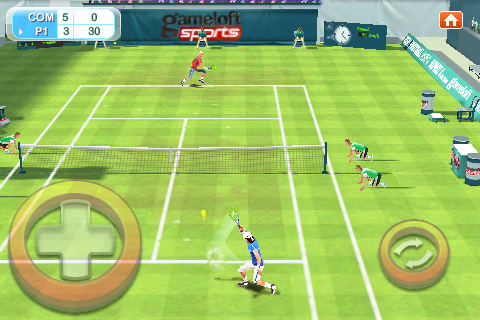 Real Tennis 2009 Free free app screenshot 1