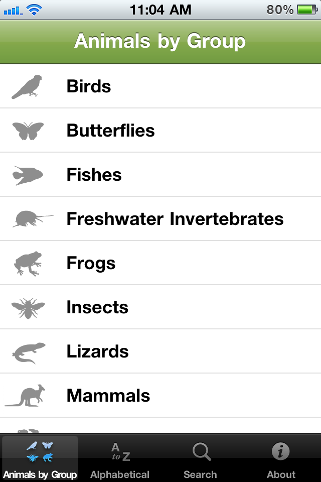 Field Guide to Victorian Fauna free app screenshot 1