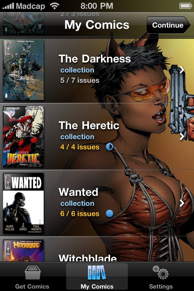 Digital Comics free app screenshot 3