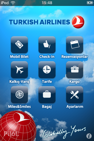 Fly Turkish free app screenshot 1