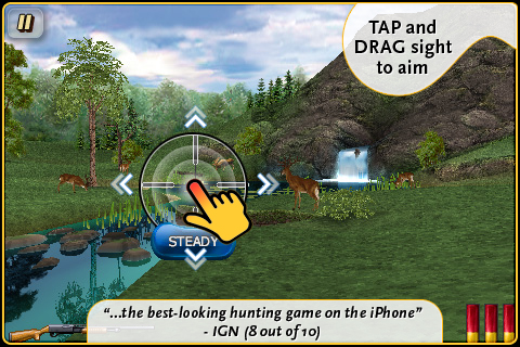 Deer Hunter 3D FREE free app screenshot 1