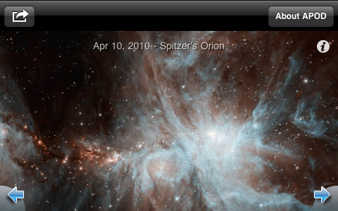 Astronomy Picture of the Day free app screenshot 3