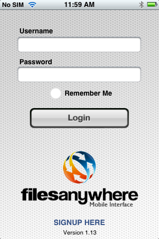 FilesAnywhere free app screenshot 3