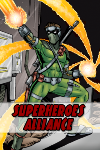 Superheroes Alliance free app screenshot 1