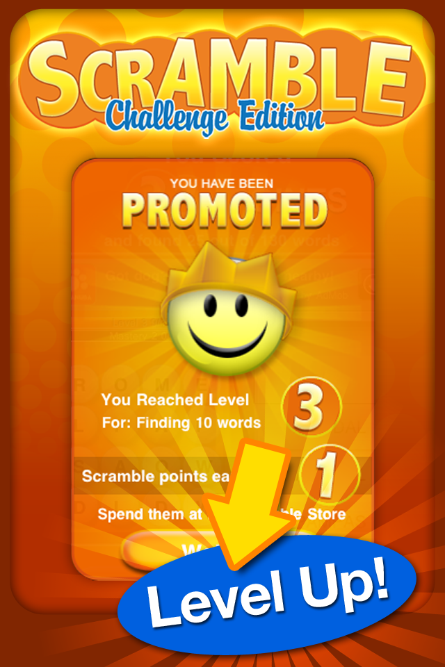 Word Scramble Challenge Edition by Zynga free app screenshot 3