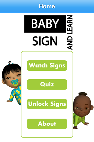 Baby Sign and Learn in Auslan free app screenshot 1