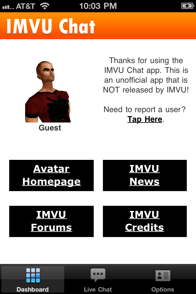 imvu meaning in chat