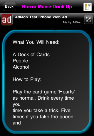 Party & Drinking Games free app screenshot 1