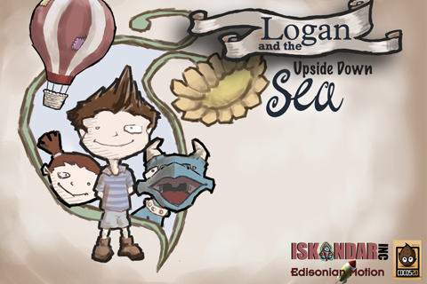 Logan and the Upside-Down Sea Lite free app screenshot 1