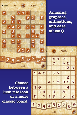 Sudoku 2 free app screenshot 2