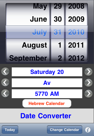 Date Converter - Instant calendars conversion free app screenshot 3