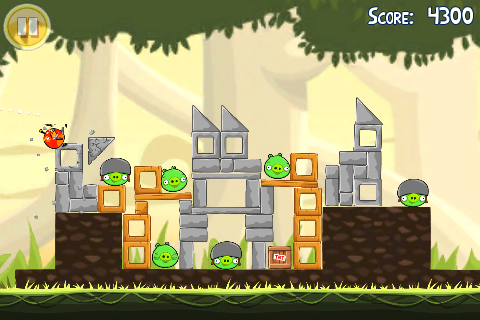 Angry Birds Free free app screenshot 3