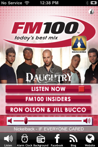FM100 Today's Best Mix - WMC-FM Memphis free app screenshot 1