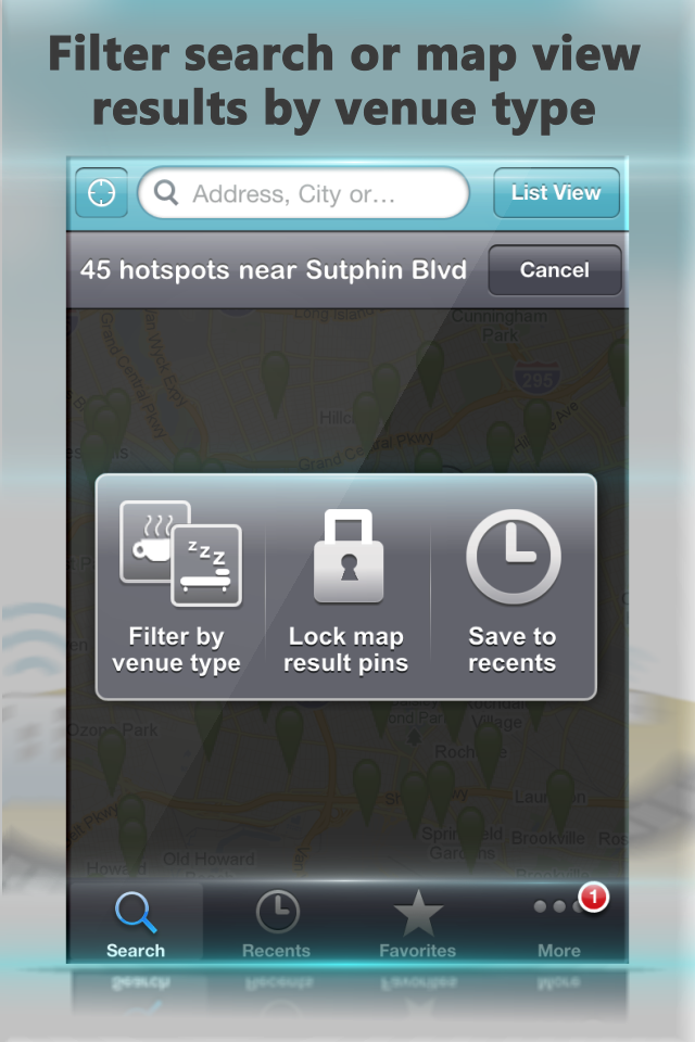 Free Wi-Fi Finder free app screenshot 2