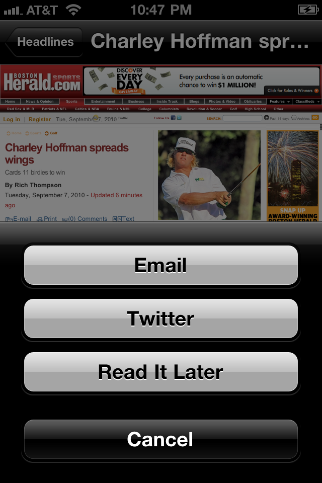 Boston Local News Free free app screenshot 2