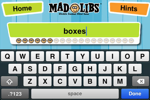 Mad Libs free app screenshot 4