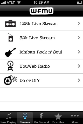 WFMU Radio free app screenshot 3