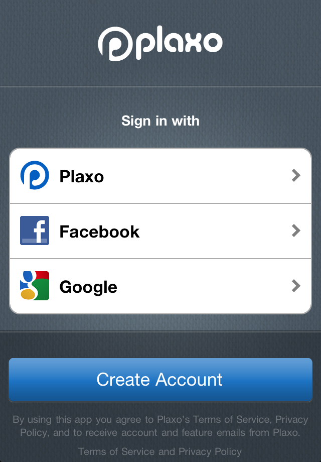 Plaxo free app screenshot 3