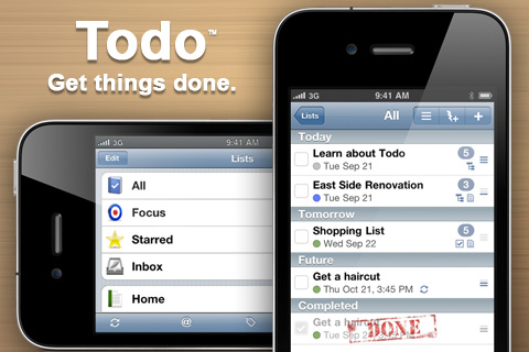 Todo Lite free app screenshot 1