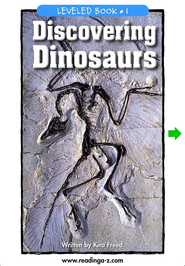 Discovering Dinosaurs - LAZ Reader [Level I-first grade] free app screenshot 1