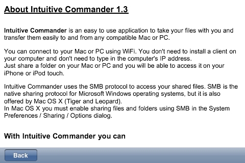 Intuitive Commander Lite free app screenshot 4